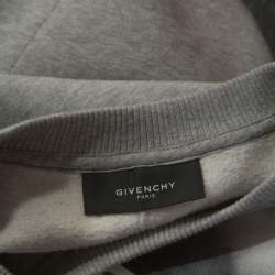 مملوكة مسبقًا سويت شيرت جيفنشي كرة بيسبول جمجمة واسع جيرسية رصاصي XS