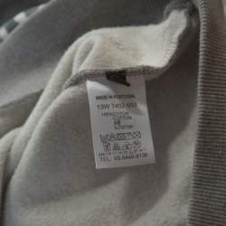 مملوكة مسبقًا سويت شيرت جيفنشي كرة بيسبول جمجمة واسع جيرسية رصاصي XS