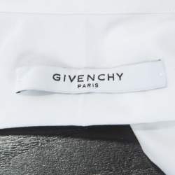 Pre Owned قميص جيفنشي أزرار أمامية قطن أبيض 3XL