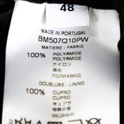 Pre Owned Givenchy Two Tone Logo Print Synthetic Track Pants M