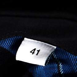 Givenchy Blue Checked Cotton Cuban Fit Button Down Shirt L