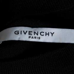 Pre Owned بلوفر جيفنشي صوف أسود فور جي أنتارسيا تريكو قصة مجسمة مقاس إكس إكس لارج - كبير جدًا جدًا