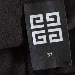 Pre Owned Givenchy Black Denim Straight Leg Jeans M