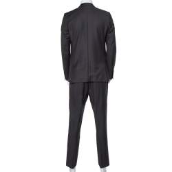 Givenchy Dark Grey Wool Suit L