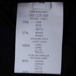 Pre Owned Givenchy Navy Blue Wool & Mohair Suit 3XL