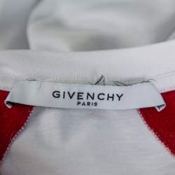 Pre Owned Givenchy White Cotton Crewneck T-Shirt M