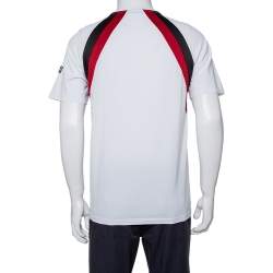 Pre Owned Givenchy White Cotton Crewneck T-Shirt M