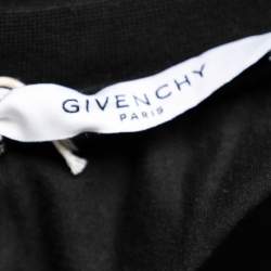 Pre Owned Givenchy Black Skull Printed Cotton Crewneck T-Shirt XL