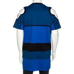 Pre Owned تي شيرت جيفنشي قطن جيرسيه كولومبيان توتيم مطبوع مقاس صغير - سمول