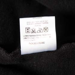 Pre Owned سويت شيرت جيفنشي قطن بطبعة روتويللر أسود وعنق مستدير مقاس صغير - سمول