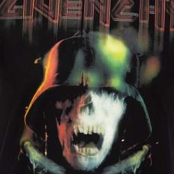 Pre Owned Givenchy Black Cotton Army Skull Print Round Neck T-Shirt S 