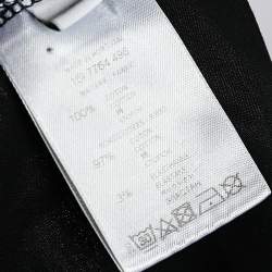 Givenchy Black Abstract Printed Cotton Crewneck T-Shirt S