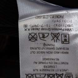 Givenchy Black Logo Printed Side Trim Detail Distressed T-Shirt L