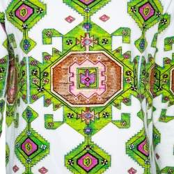 Givenchy White Carpet Printed Cotton Cuban Fit Sweatshirt XS