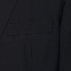 Pre Owned Givenchy Blue Wool Tailored Blazer XXXL