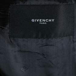 Pre Owned Givenchy Blue Wool Tailored Blazer XXXL