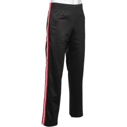 Givenchy Black Jersey Web Stripe Trimmed Track Pants M