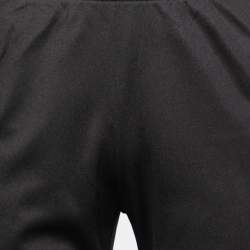 Givenchy Black Jersey Logo Tape Trimmed Joggers S