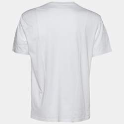 مملوكة مسبقًا تي شيرت جيفنشي جيرسيه أبيض مكسم كوبان رقعة نجمة