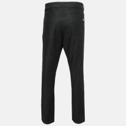 Pre Owned Givenchy Black Denim Jeans XXL Waist 40