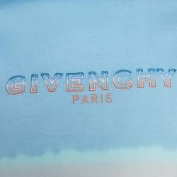 Pre Owned Givenchy Tricolor Tie-Dye Cotton Crew Neck T-Shirt S