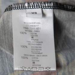 Givenchy Black Distressed Cotton Crewneck Sweatshirt XS