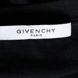 Givenchy Black Whale Printed Cotton Knit Cuban Fit T-Shirt L