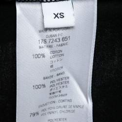 Pre Owned Givenchy Black Cotton Pocket-Detail T-Shirt XS