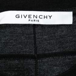 Pre Owned Givenchy Black Cotton Pocket-Detail T-Shirt XS