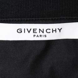 مملوكة مسبقًا Givenchy Black Distressed Cotton Logo Printed Short Sleeve T-Shirt XS