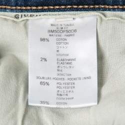 Pre Owned Givenchy Blue Denim Slim Fit Jeans L Waist 34"
