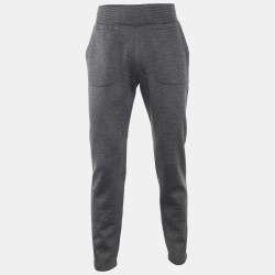 Givenchy Grey Neoprene Sweatpants S