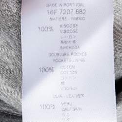 Givenchy Grey Neoprene Sweatpants S
