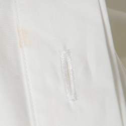 Givenchy White Cotton Harness Detail Shirt L