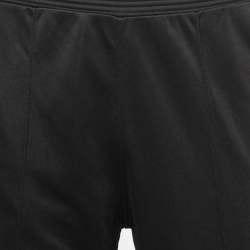 Givenchy Black Jersey Logo Tape Track Pants L