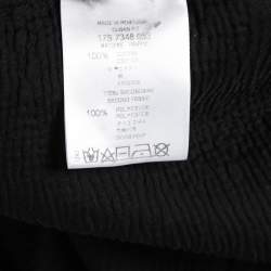 Givenchy Black Distressed Cotton Logo Print Sweatshirt XL
