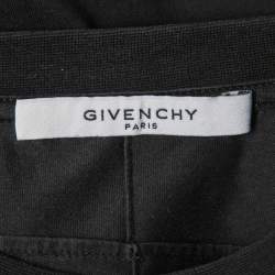 Pre Owned Givenchy Black Cotton Rooster Print T-Shirt M