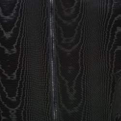 Givenchy Black Moiré And Trompe-l'oeil Effect Bomber Jacket M