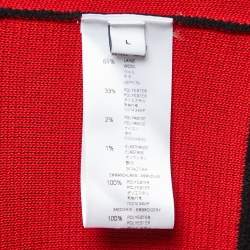 Givenchy Black Wool Blend Button Front Jacket L