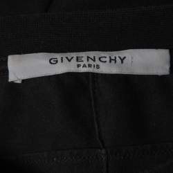 Givenchy Black Bull Statue Print Cotton Crew Neck T-Shirt S