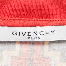 Givenchy Multicolor Print Cotton Crew Neck Half Sleeve T-Shirt S