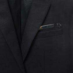 Givenchy Black Wool Single Breasted Blazer M