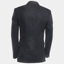 Givenchy Black Wool Single Breasted Blazer M