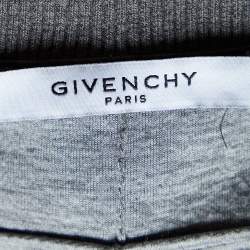 Pre Owned Givenchy Grey Knit Long Sleeve Sweater XL