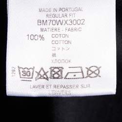 Pre Owned Givenchy Black Amore printed Cotton Knit T-Shirt XL