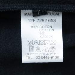 مملوكة مسبقًا Givenchy Black Rottweiler Print Cotton Hooded Sweatshirt L