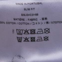 Givenchy Black Logo Patch Cotton Knit Hoodie S