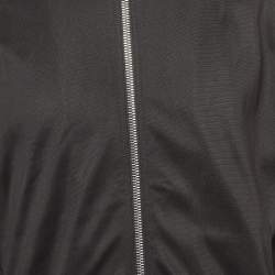 Givenchy Black Jersey Logo Tape Detail Track Jacket XL