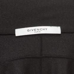 Givenchy Black Jersey Logo Tape Detail Track Jacket XL
