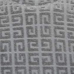 Givenchy Grey GG Patterned Terry Half Sleeve T-Shirt M